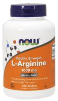 L-Arginine 1000 mg, 120 Tabs, Vegetarian Formula