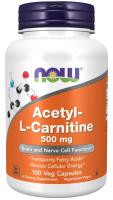 Acetyl-L-Carnitine 500 mg, 100 VCaps