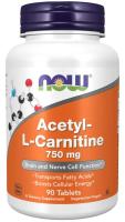 Acetyl-L-Carnitine 750 mg 90 Tablets