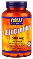 L-Glutamine 1500 mg, 180 Tabs, by NOW