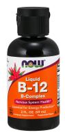 NOW Vitamin B-12 Complex Liquid  2 oz. ~ Nervous System Health*