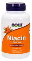 NOW Niacin 500 mg 100 Caps ~ Nutritional Health