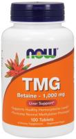 NOW TMG (Trimethylglycine) 1,000 mg 100 Tablets ~ Liver Support*