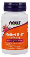 NOW Methyl B-12 1,000 mcg 120 Lozenges ~ Nervous System Health*