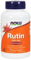NOW Rutin 450 mg 100 VCaps ~ Cell Defense*