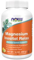 NOW Magnesium Inositol Relax Powder 16 oz ~ Nervous System Support*
