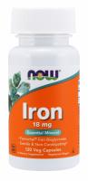NOW Iron 18 mg 120 VCaps ~ Essential Mineral