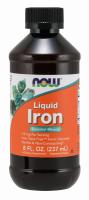 NOW Iron Liquid 8 oz ~ Essential Mineral