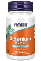 NOW Selenium 100 mcg  100 Tablets ~ Essential Mineral