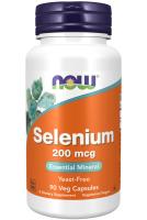 NOW Selenium 200 mcg 90 VCaps ~ Essential Mineral