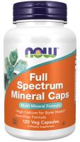NOW Full Spectrum Mineral Caps 120 VCaps ~ Multi Mineral Formula
