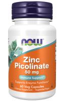 NOW Zinc Picolinate 50 mg 60 VCaps ~ Immune Support*