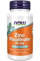 NOW Zinc Picolinate 50 mg 120 VCaps ~ Immune Support*