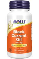 NOW Black Currant Oil 500 mg 100 Softgels ~ Essential Fatty Acids