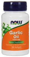 NOW Garlic Oil 1500 mg 100 Softgels