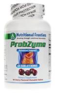 Nutritional Frontiers ProbZyme Cherry Flavor - 90 Chewable ~ Vegetarian Enzymes