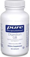 Pure Encapsulations Digestion GB, 180 VCaps ~ Beneficial for Gallbladder Problems