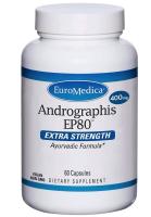 EuroMedica Andrographis EP80, 400 mg - 60 Capsules - Extra Strength Ayurvedic Formula - Liver Support, Immune Function, Joint Health - Non-GMO, Vegan - 60 Servings