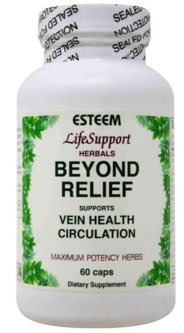 ESTEEM Beyond Relief for Hemorrhoid & Varicose Vein Relief, 60 VCaps