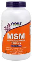 NOW MSM 1000 mg 240 VCaps ~ Joint Health*