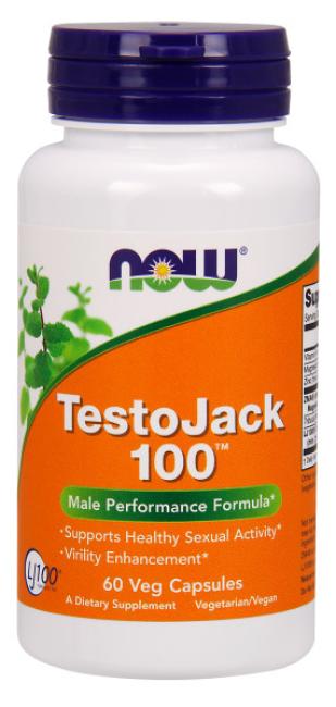 NOW TestoJack 100™ 60 VCaps ~ Male Performance Formula*