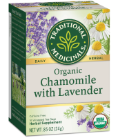 Traditional Medicinals Organic Chamomile with Lavender Tea, 16 Bags