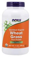 NOW Wheat Grass Powder, Organic, 9 oz ~ Green Superfood