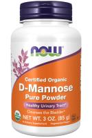 NOW D-Mannose, Organic & 3 oz. Pure Powder ~ Healthy Urinary Tract*