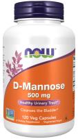 NOW D-Mannose 500 mg 120 VCaps ~ Healthy Urinary Tract*