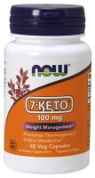 NOW 7-Keto Lean 100 mg, 60 VCaps ~ Weight Management