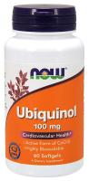 NOW Ubiquinol 100 mg 60 Softgels ~ CardioVascular Support