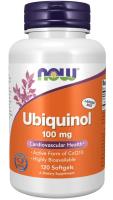 NOW Ubiquinol 100 mg 120 Softgels ~ CardioVascular Health