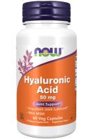 NOW Hyaluronic Acid with MSM 60 VCaps ~ Joint Support*