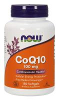 NOW CoQ10 100 mg 150 Softgels ~ Cardiovascular Health