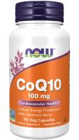 NOW CoQ10 100 mg, With Hawthorn Berry, Vegetarian, 90 Vcaps ~ Cardiovascular Health