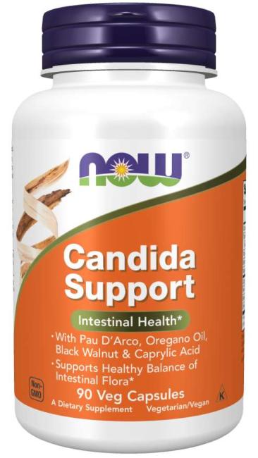 NOW Candida Support 90 VCaps ~ Intestinal Health*