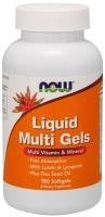 NOW Liquid Multi Gels 180 Softgels ~ Multi Vitamin & Mineral