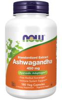 NOW Ashwagandha 450 mg 180 VCaps ~ Immune System Support