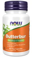 NOW Butterbur 60 VCap ~ Neurological Support* Healthy Blood Flow to Brain