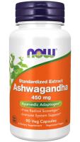 NOW Ashwaganda, 450 mg, 90 VCaps ~ Immune System Support
