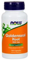 NOW Goldenseal Root, 500 mg, 100 VCaps