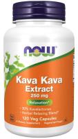 NOW Kava Kava Extract 250 mg 60 VCaps Relaxation*
