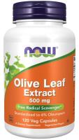 NOW Olive Leaf Extract 500 mg 120 VCaps ~ Free Radical Scavenger*