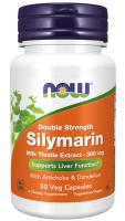 NOW Silymarin, Double Strength 300 mg 50 VCaps ~ Supports Liver Function*