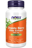 NOW Vitex (Chaste Tree Berry) 300mg,  90 VCaps ~ Menopause Support