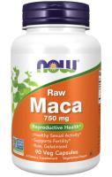 NOW Maca 750 mg Raw 90 VCaps ~ Reproductive Health*