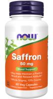 NOW Saffron 50 mg 60 VCaps ~ Mood Support*
