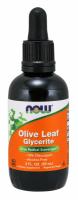 NOW Olive Leaf Glycerite 18% Vegetarian 2 oz. ~ Free Radical Scavenger