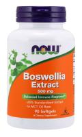 NOW Boswellia Extract 500 mg 90 Softgels ~ Balanced Immune Response*