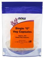 NOW Empty Capsules, Vegetarian, Single 0 300 Empty Veg Capsules